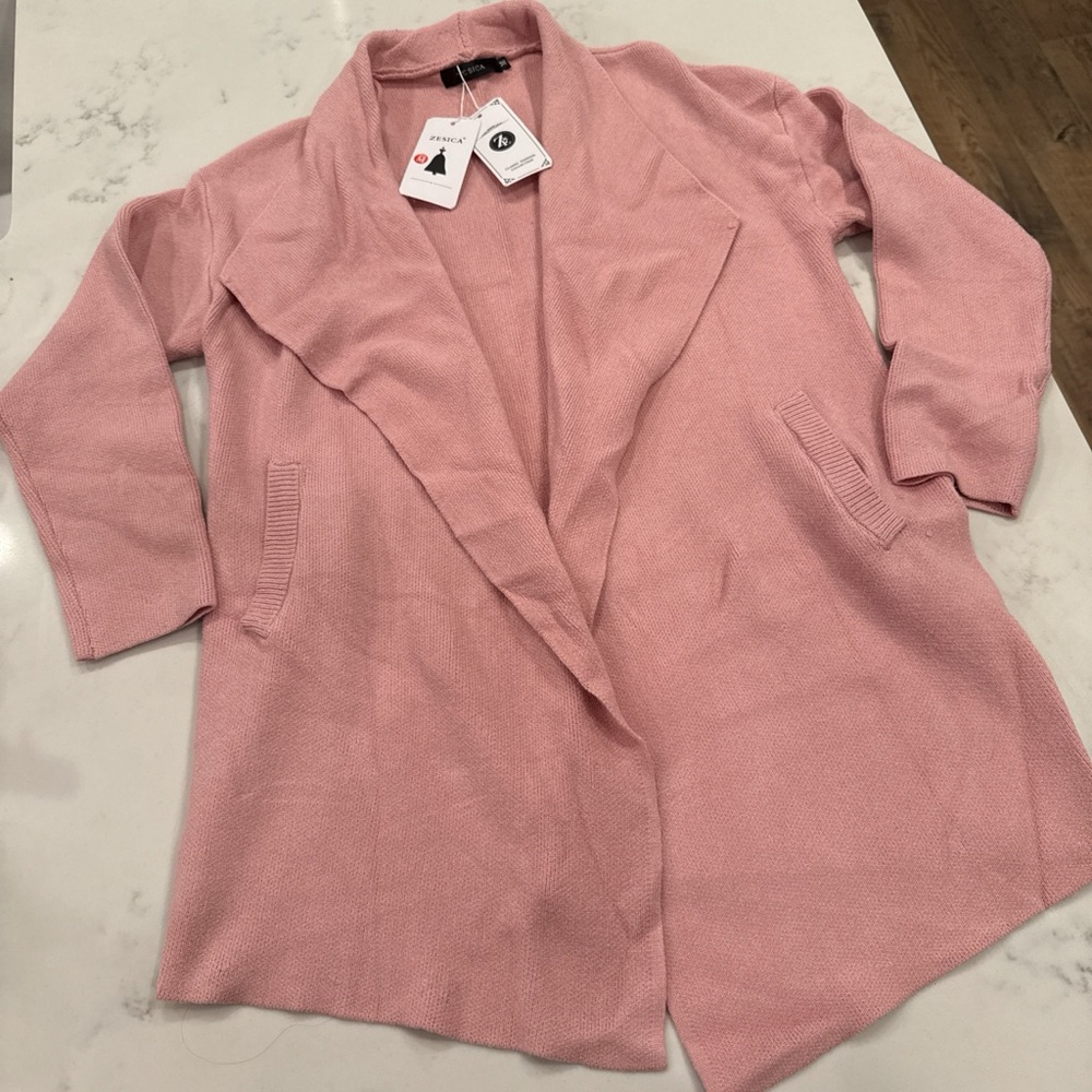 Pink Women's Cardigan